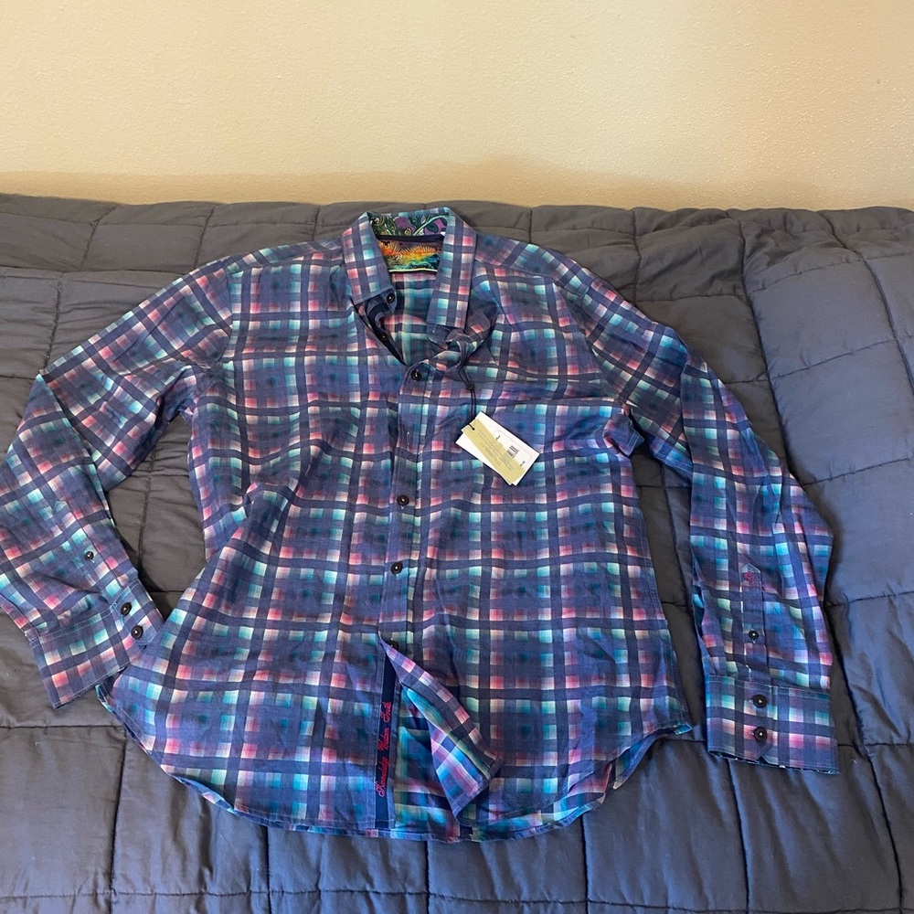 Robert Graham NWT raspberry 🍓 XL